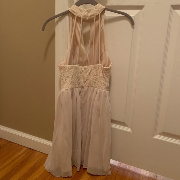 Speechless Juniors’ Cream-Colored Party Dress - Picture 2 of 3